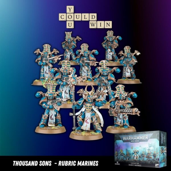 Thousand sons rubric marines - Warhammer 40000 - UTM Modélisme Ferroviaire