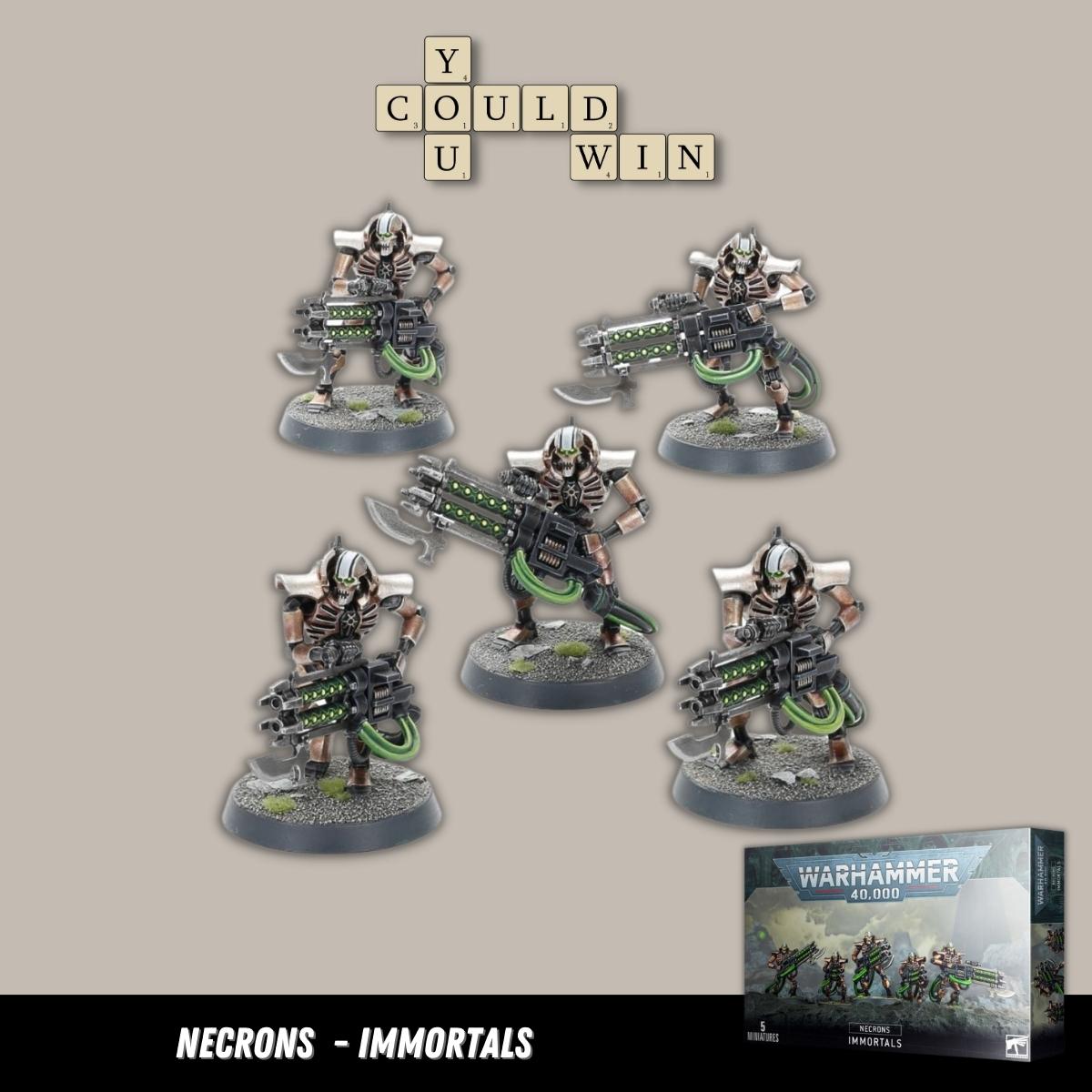 Killer Instinct Xbox Necrons Immortals/Deathmarks Warhammer 40k ...
