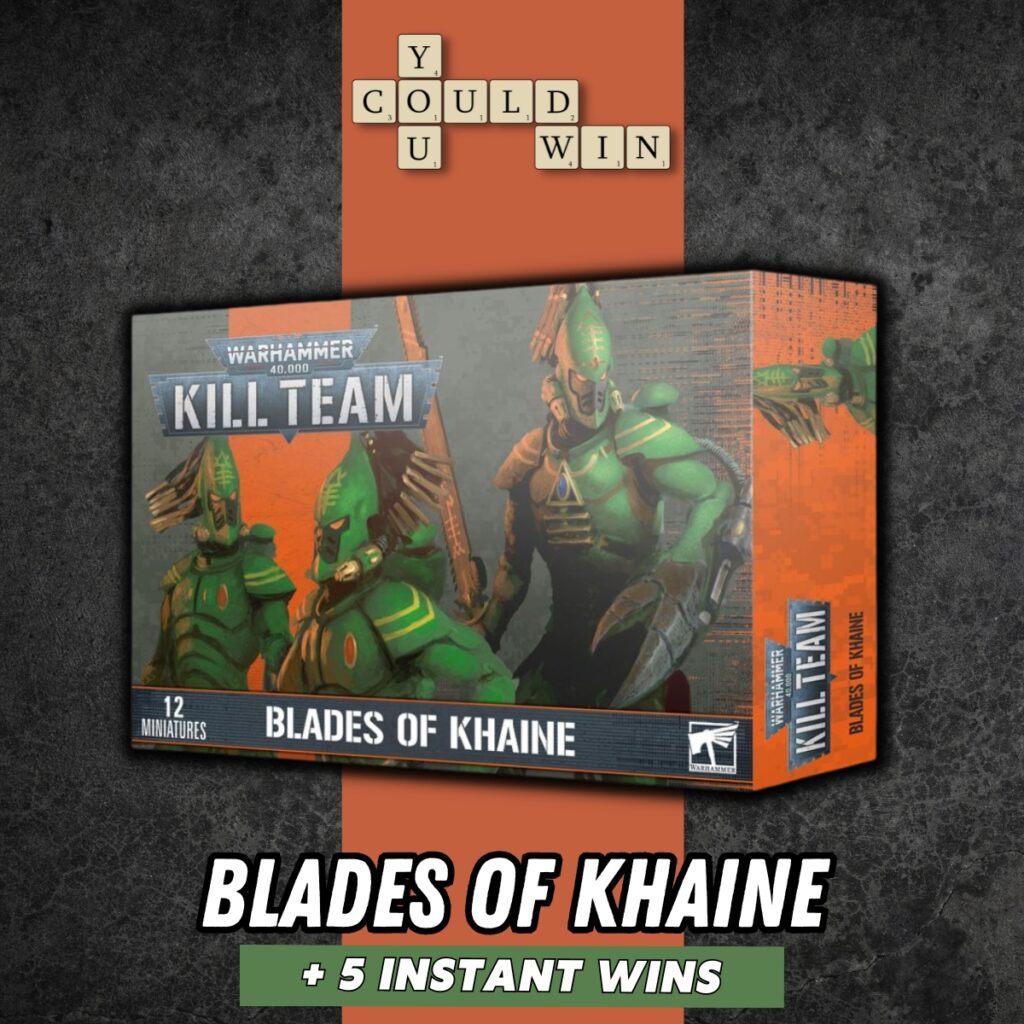 Kill Team Blades of Khaine + 5 Instant Wins