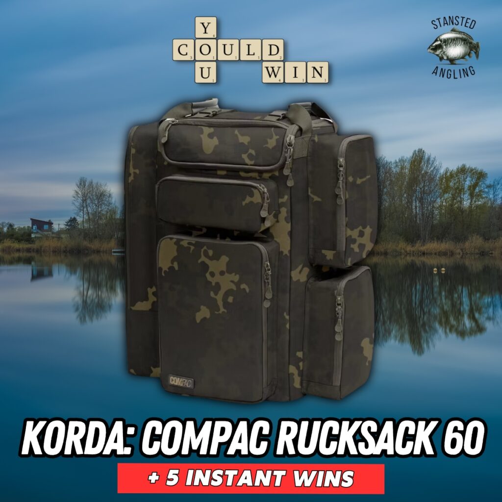 Korda_ Compac Rucksack 60 Dark Kamo + 5 Instant Wins