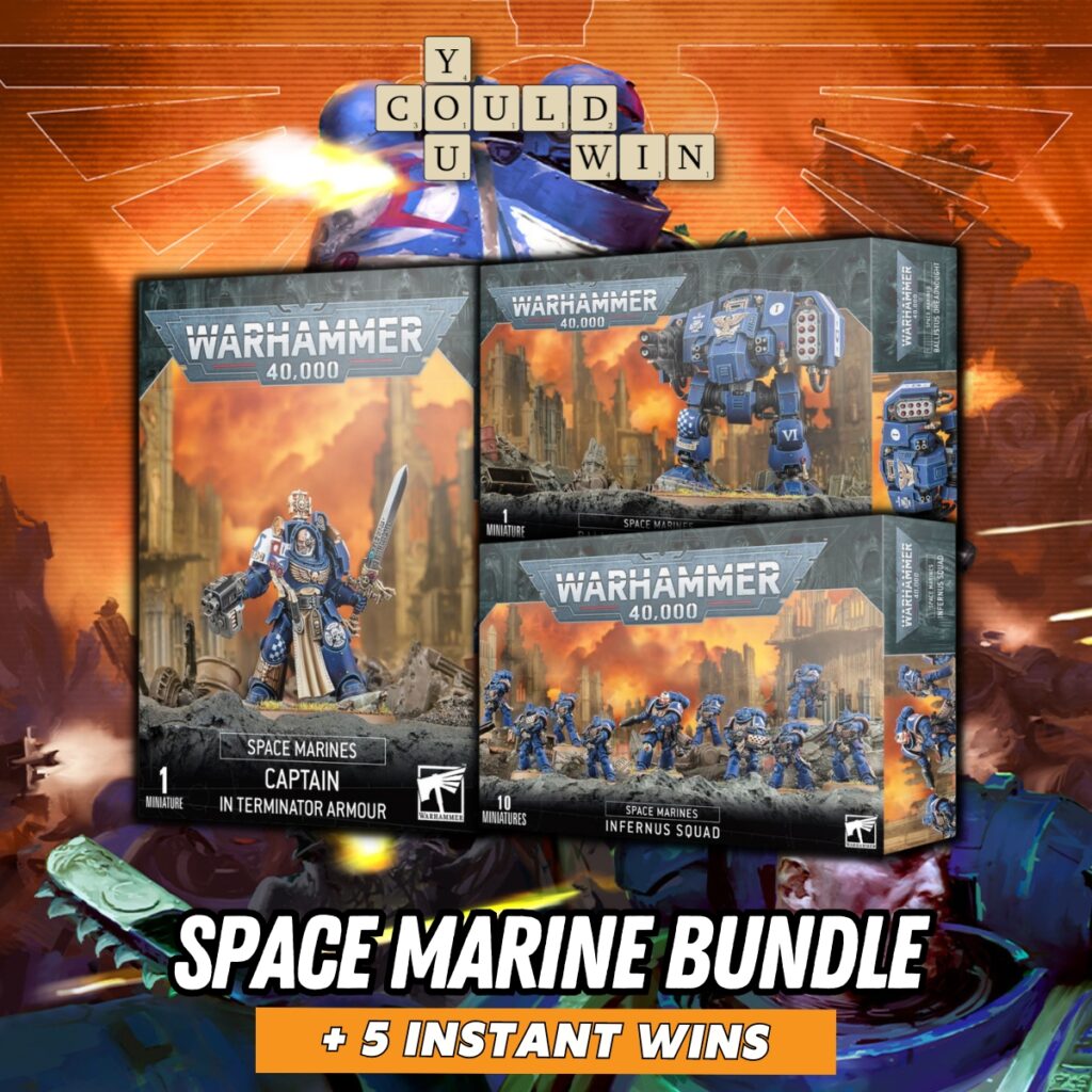 Space Marine Bundle + 5 Instant Wins