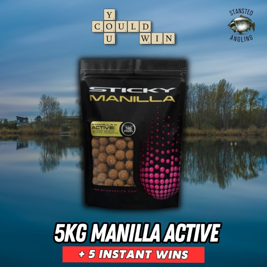 Sticky Baits_ 5kg Manilla Active + 5 Instant Wins