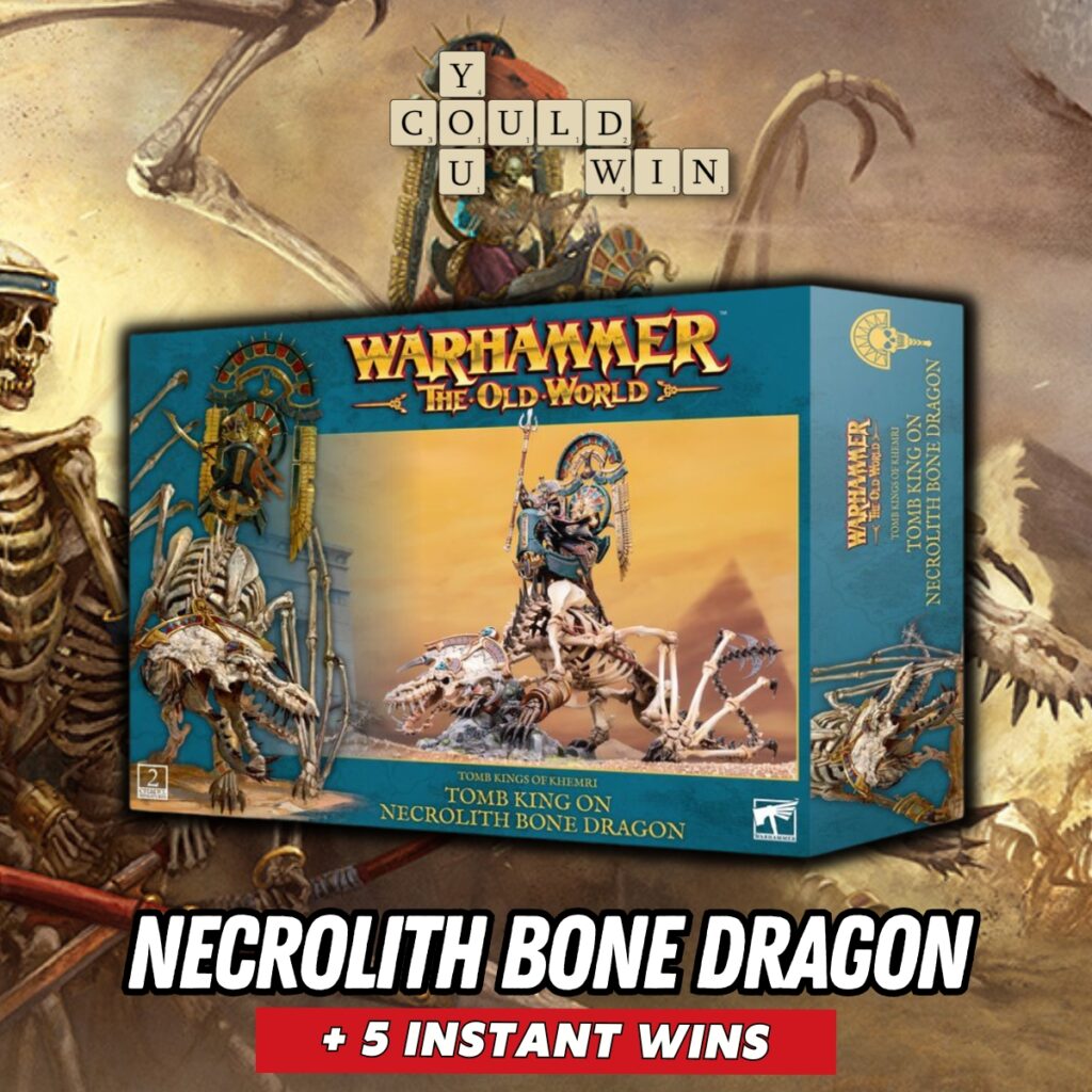 The Old World_ Necrolith Bone Dragon + 5 Instant Wins