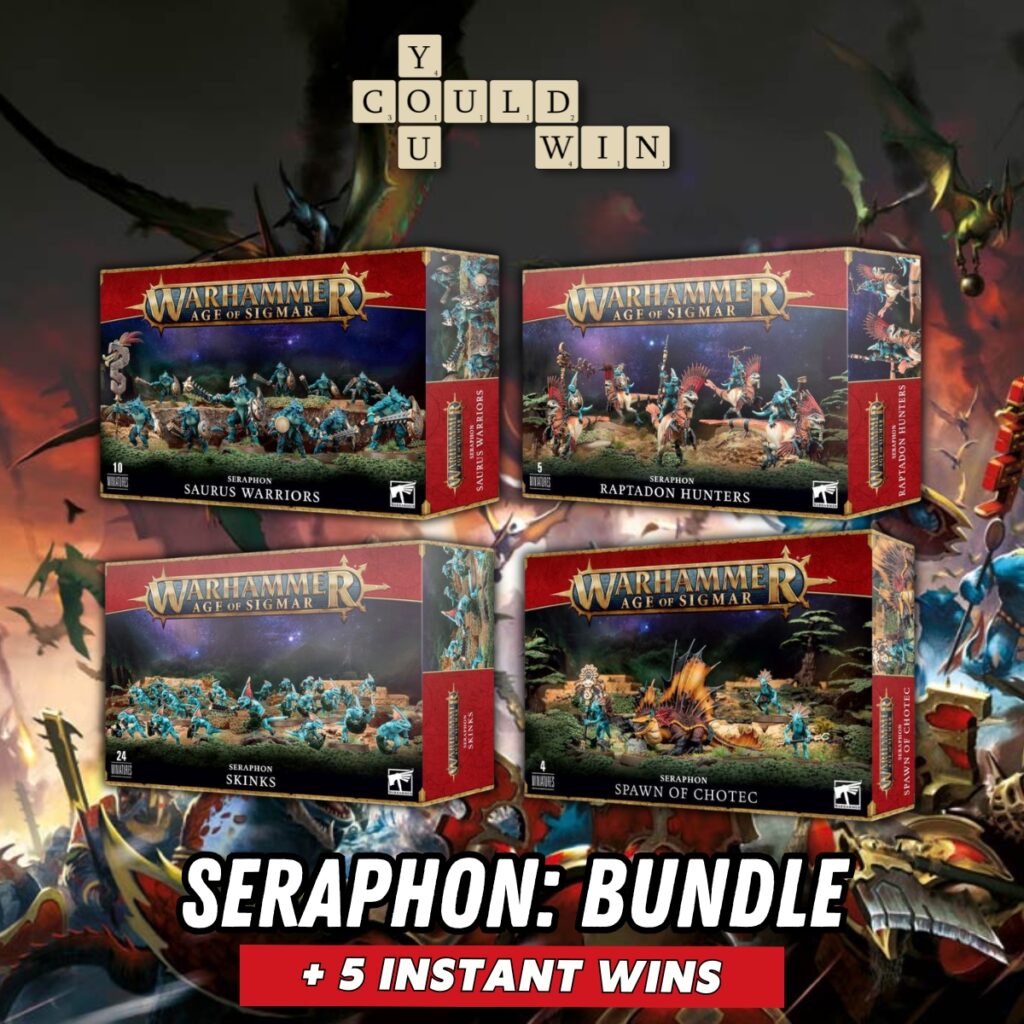 AOS: Seraphon Bundle + 5 Instant Wins