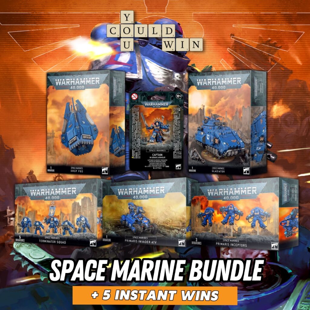 Space Marine Bundle + 5 Instant Wins (1)
