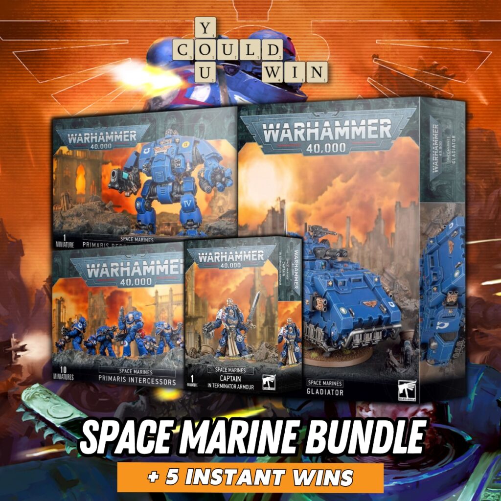 Space Marine Bundle + 5 Instant Wins (2)